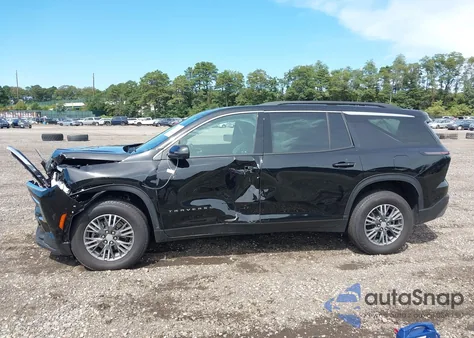 2024 Chevrolet Traverse Awd Lt из США, поврежденный, VIN 1GNEVGKS6RJ192599